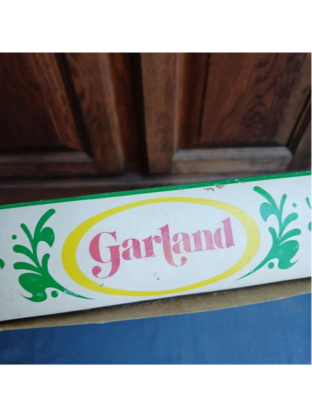 Vtg NOS Rope And Twist Garland 18 Ft 6 Yd Flame Resistance New In Box VHTF